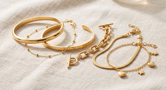 gold bracelets