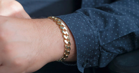 Best Gold Bracelets for Men for Weddings, Parties & Formal Events