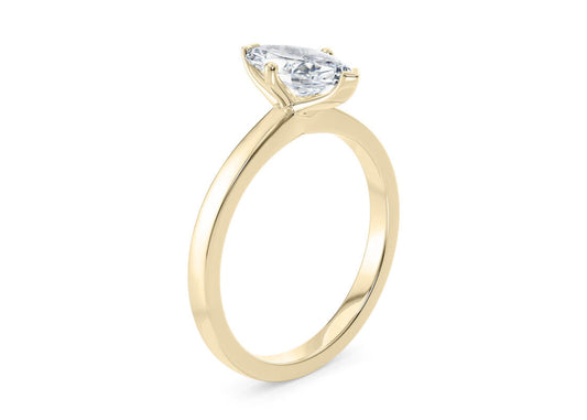 1477 Classic Marquise Shape Solitaire 2.00 mm