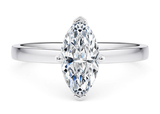 1477 Classic Marquise Shape Solitaire 2.00 mm