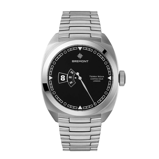 Bremont Terra Nova 40.5 Jumping Hour TN40-JH-SS-BK-B