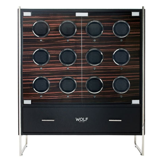 Wolf Roadster 12 Piece Watch Winder Cabinet 478656