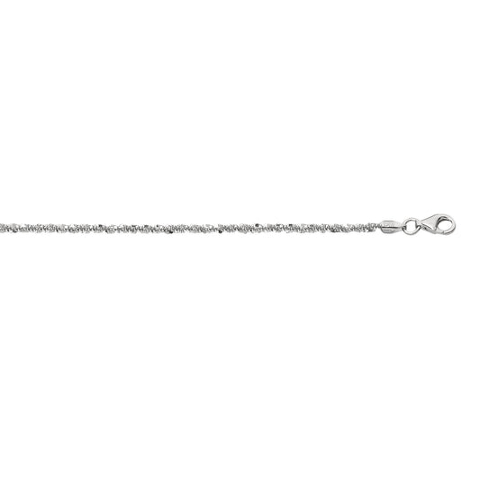 Royal Chain Silver 2.2mm Sparkle Chain AGRSC040