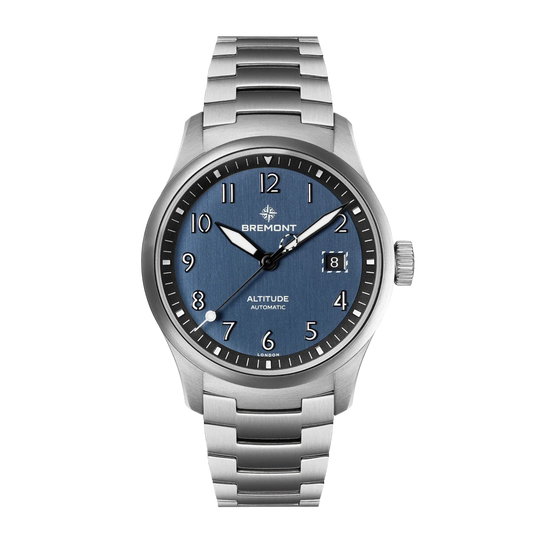 Bremont Altitude 39mm Blue Dial Bracelet ALT39-DT-SS-BL-B
