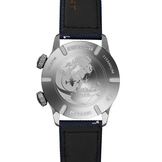 Bremont Altitude MB Meteor Time Zones Blue Dial Leather Strap ALT42-MT-Z-TI-BLBL-L-S