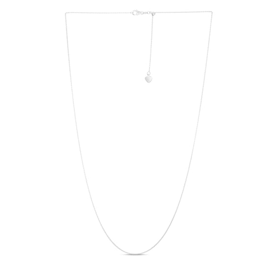 Royal Chain 14K Gold 0.97mm Adjustable Cable Chain AWRF025