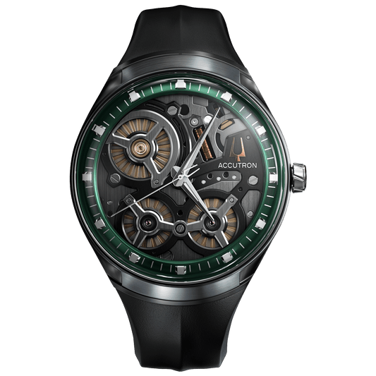 Accutron Stainless Steel Legacy Unisex Watch 2ES8A001