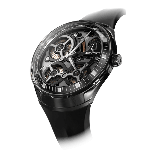 Accutron Stainless Steel Legacy Unisex Watch 2ES8A003