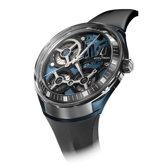 Accutron Stainless Steel Legacy Unisex Watch 2ES8A004