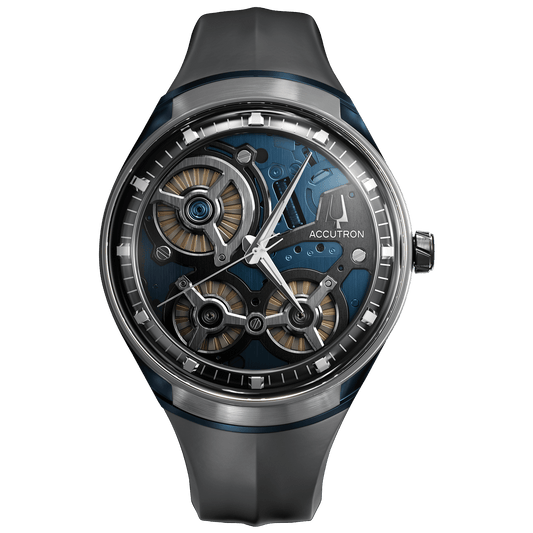 Accutron Stainless Steel Legacy Unisex Watch 2ES8A004