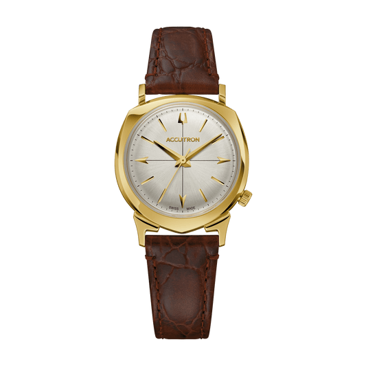 Accutron Stainless Steel Electrostatic Mens Watch 2SW7A003