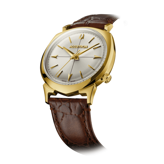 Accutron Stainless Steel Electrostatic Mens Watch 2SW7A003