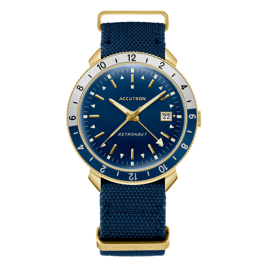 Accutron Stainless Steel Electrostatic Mens Watch 27B202