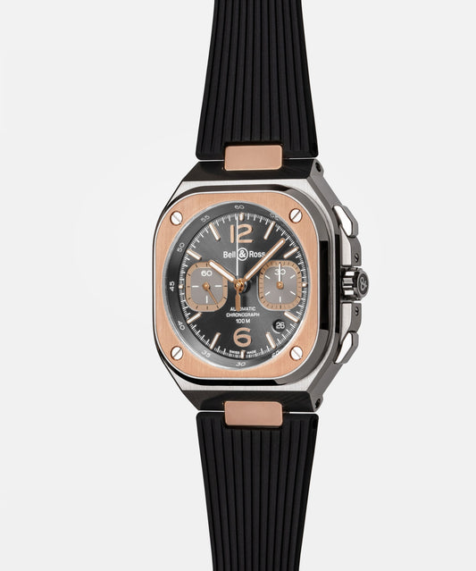 Bell & Ross BR-05 Chrono Grey Steel & Gold 42 MM BR05C-RTH-STPG/SSG