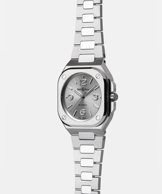 Bell & Ross BR-05 36 mm Grey Steel 36 mm BR03A-LM-SKCE/SRB