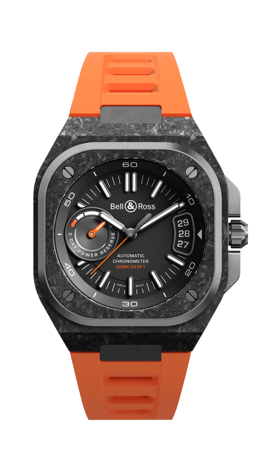 Bell & Ross BR-X5 Carbon Orange BR0394-BTR-CE/SCA