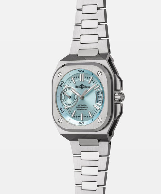 Bell & Ross BR-X5 ice blue steel 41 MM BRX5R-BL-ST/SRB