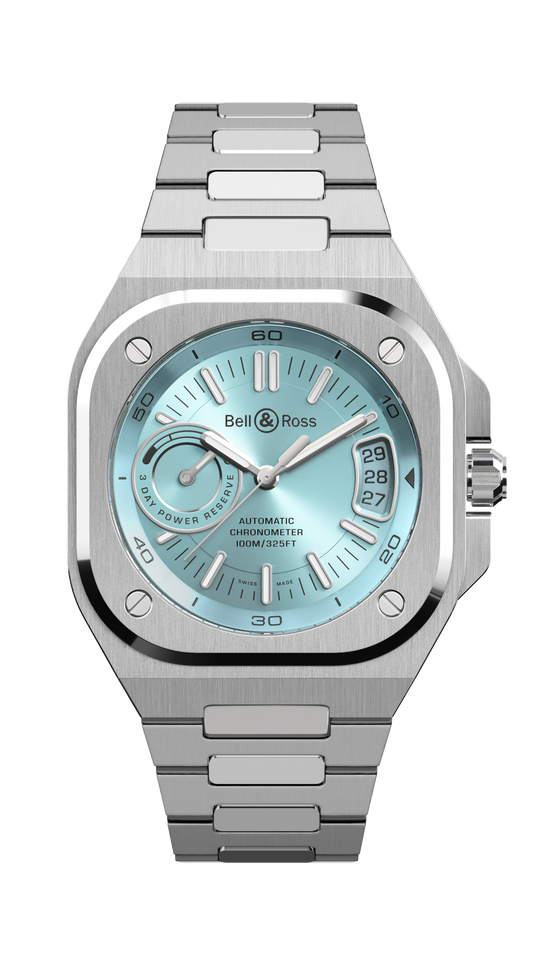 Bell & Ross BR-X5 ice blue steel 41 MM BRX5R-BL-ST/SRB