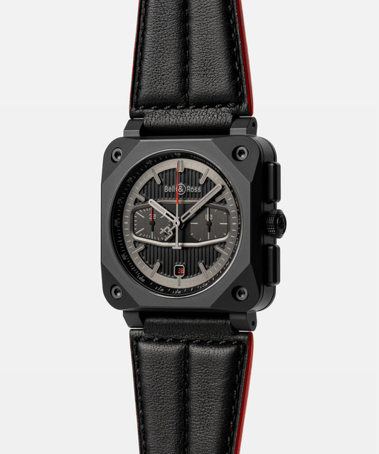 Bell & Ross BR-03 Chrono Blacktrack BR0394-BLC-ST/SCA