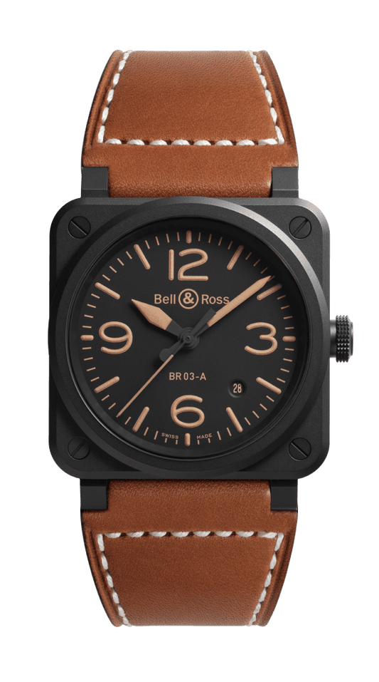 Bell & Ross BR-03 Heritage 41 MM BR03A-MIL-CE/SRB