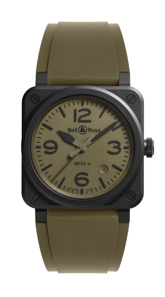 Bell & Ross BR-03 Military Ceramic 41 MM BR03A-PH-CE/SRB