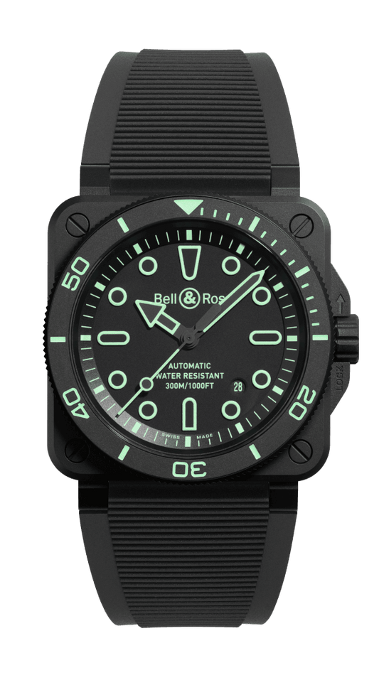 Bell & Ross BR-03 Diver Lum Outline 42 MM BR05A-S-GR-ST/SST