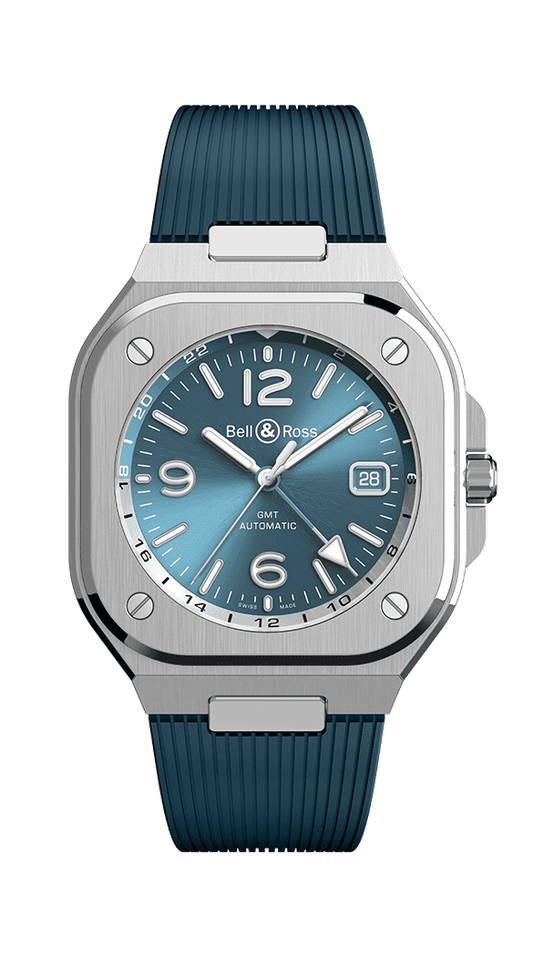 Bell & Ross BR-05 GMT Sky Blue 41 MM BR05G-PB-ST/SST