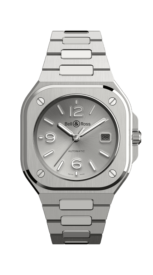 Bell & Ross BR-05 Grey Steel 40 MM BR05A-BLU-ST/SRB