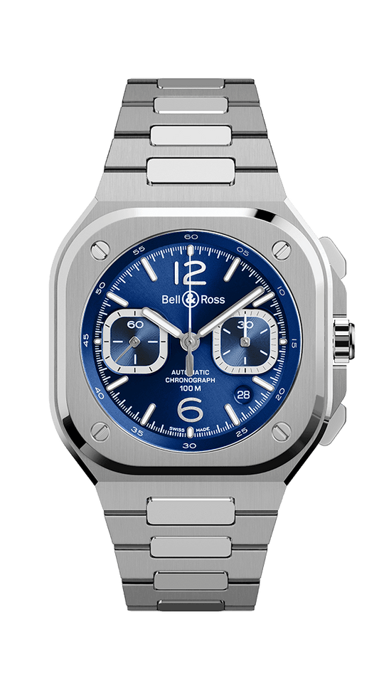 Bell & Ross BR-05 Chrono Blue Steel BR05A-S-MP-ST/SST