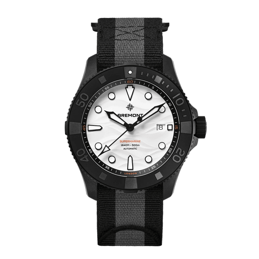 Bremont Supermarine Full Ceramic, Polar White SM43-DT-BKCER-WH-N-S