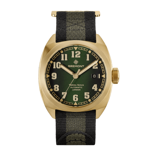Bremont Terra Nova 40.5 Date Bronze TN40-DT-BZ-GN-N-S