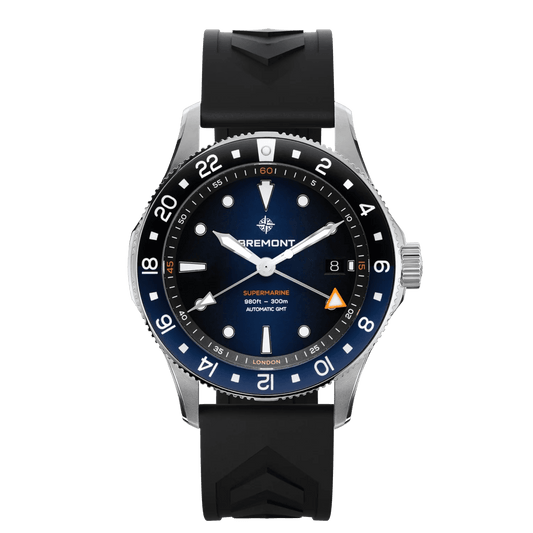 Bremont Supermarine 300M GMT, 'Glacier' Blue SM40-GMT-SS-BLBK-R-S