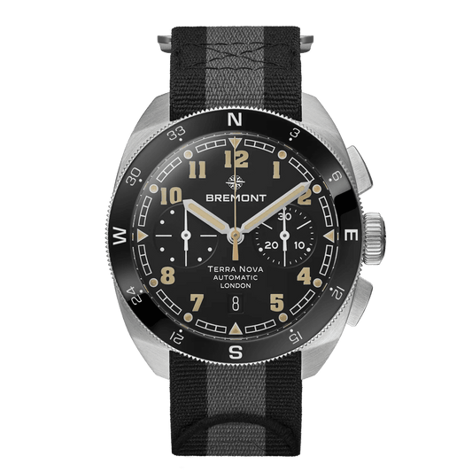 Bremont Terra Nova 42.5 Chronograph TN42-CHR-SS-BK-N-S