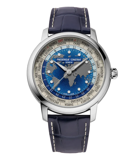 Frederique Constant Manufacture Classic Worldtimer FC-719BLW3H6