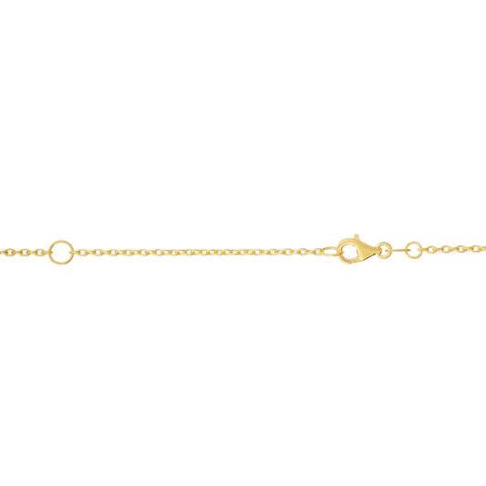 Royal Chain 14K Gold 1.5mm Extendable Chain ELRF035