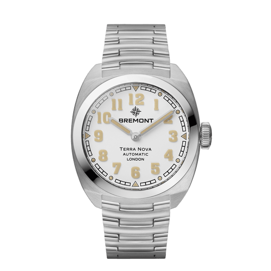 Bremont Terra Nova 38 TN38-ND-SS-WH-B
