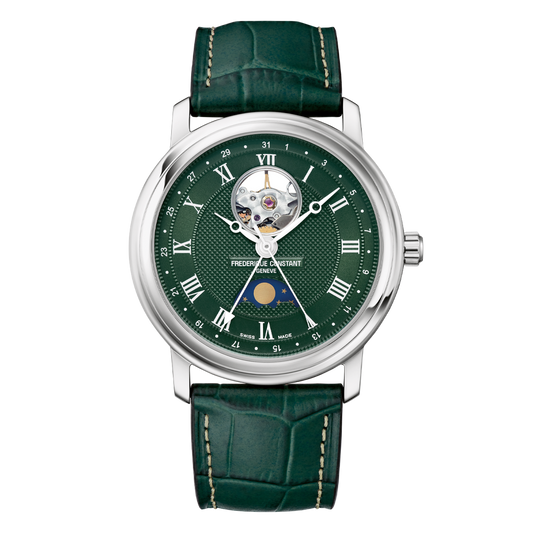 Heart Beat Moonphase Date FC-335MCGRW4P26