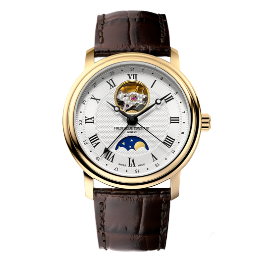 Heart Beat Moonphase Date FC-335MC4P5