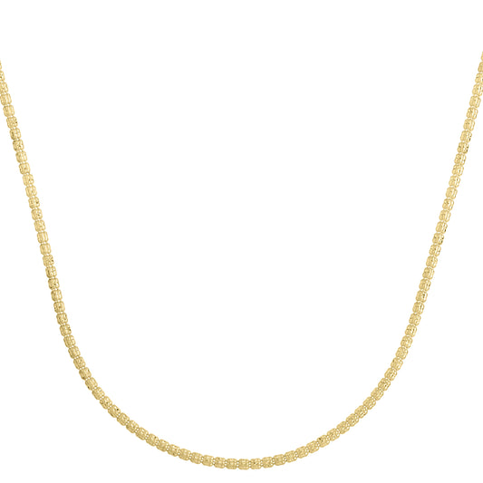 Royal Chain 14K 2.74mm Fancy Ice Chain ICED100