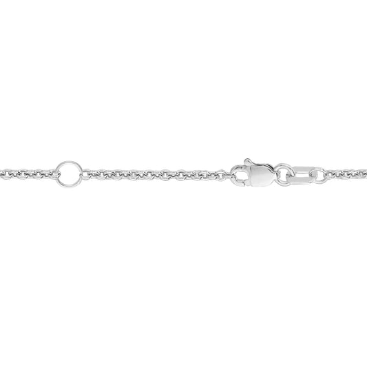 Royal Chain 18K Gold 1.8mm Extendable Cable Chain KHCAB050