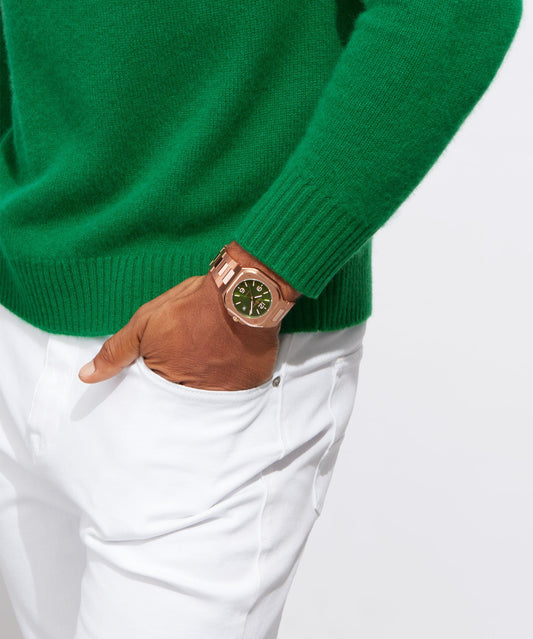 Bell & Ross BR-05 Green Gold 40 MM BR05A-EL-GLST/SSG