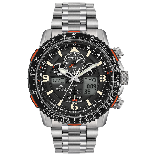 Promaster Skyhawk A-T ATOMIC TIMEKEEPING / SUPER TITANIUM™ JY8108-53E