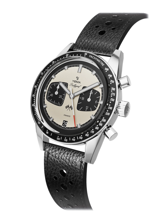 Yema Rallygraf Meca-Quartz Panda Watch YMHF1580-BA