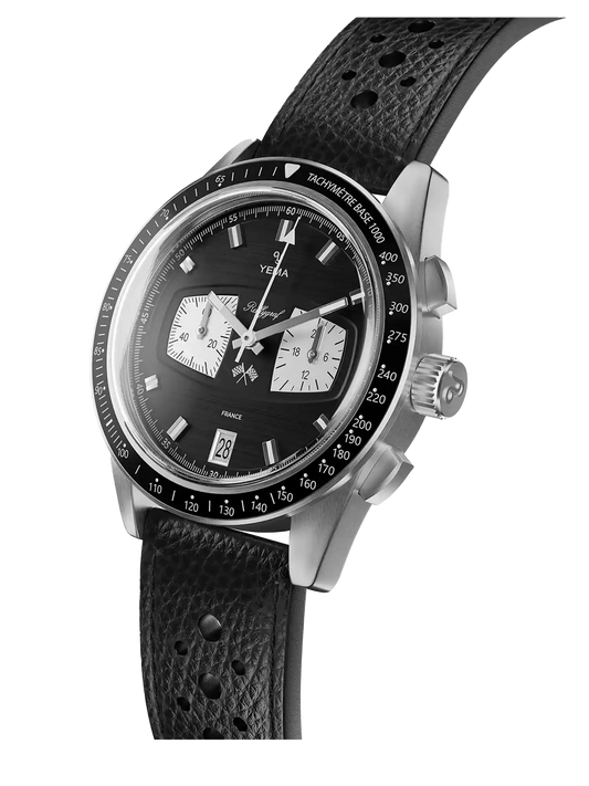 Yema Rallygraf Meca-Quartz II Reverse Panda Watch YMHF1584-AA