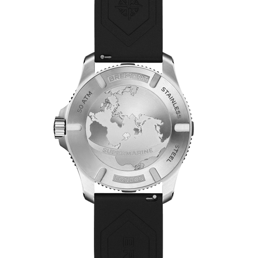 Bremont Supermarine 500m, Polar White SM43-DT-SS-WH-R-S
