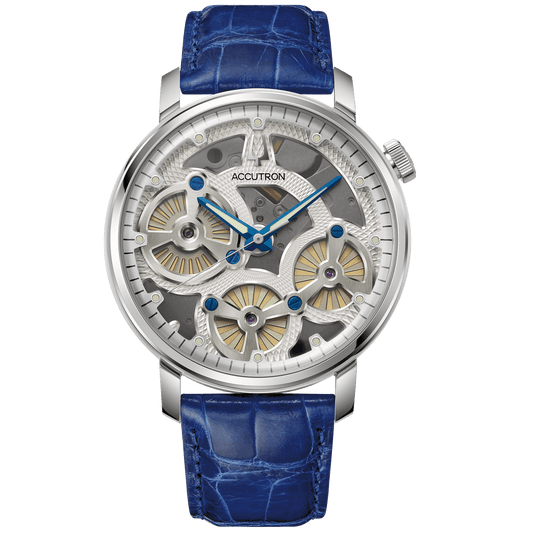 Accutron Stainless Steel Astronaut Mens Watch 26A209