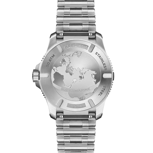 Bremont Supermarine 500m, Polar White SM43-DT-SS-WH-B