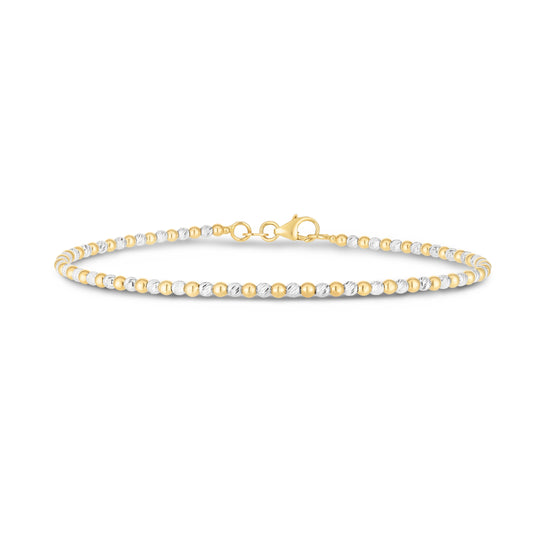 Royal Chain 14K Two-tone Pallina Bead Bracelet TBG3590