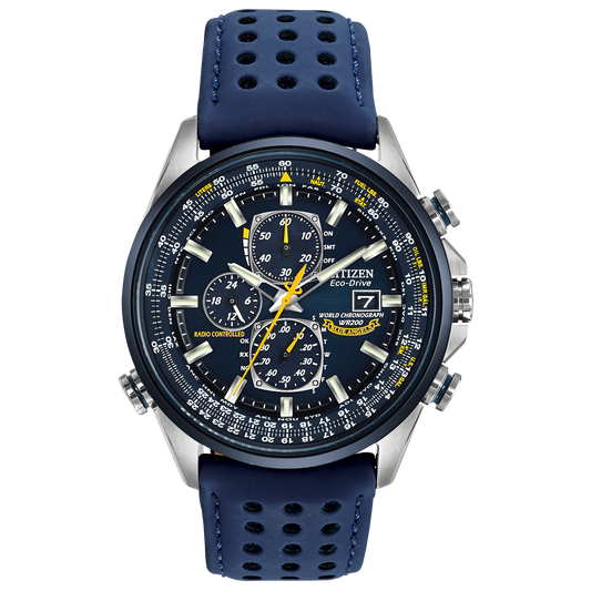 World Chronograph A-T ATOMIC TIMEKEEPING AT8020-03L