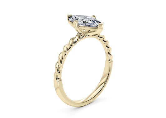 Ascot Marquise Shape Solitaire 1.80 mm